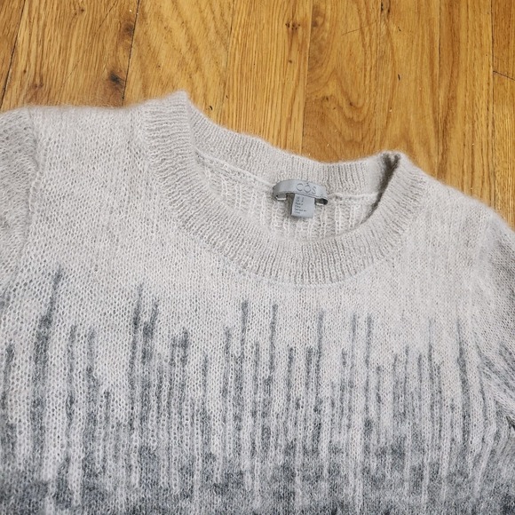 COS Tonal Mohair Jumper Ombre Pullover Minimalist Sweater - Picture 3 of 9